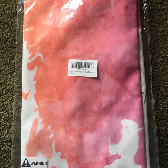 VOSSIN World Map Wall Hanging or Decor - Picture 2 of 3